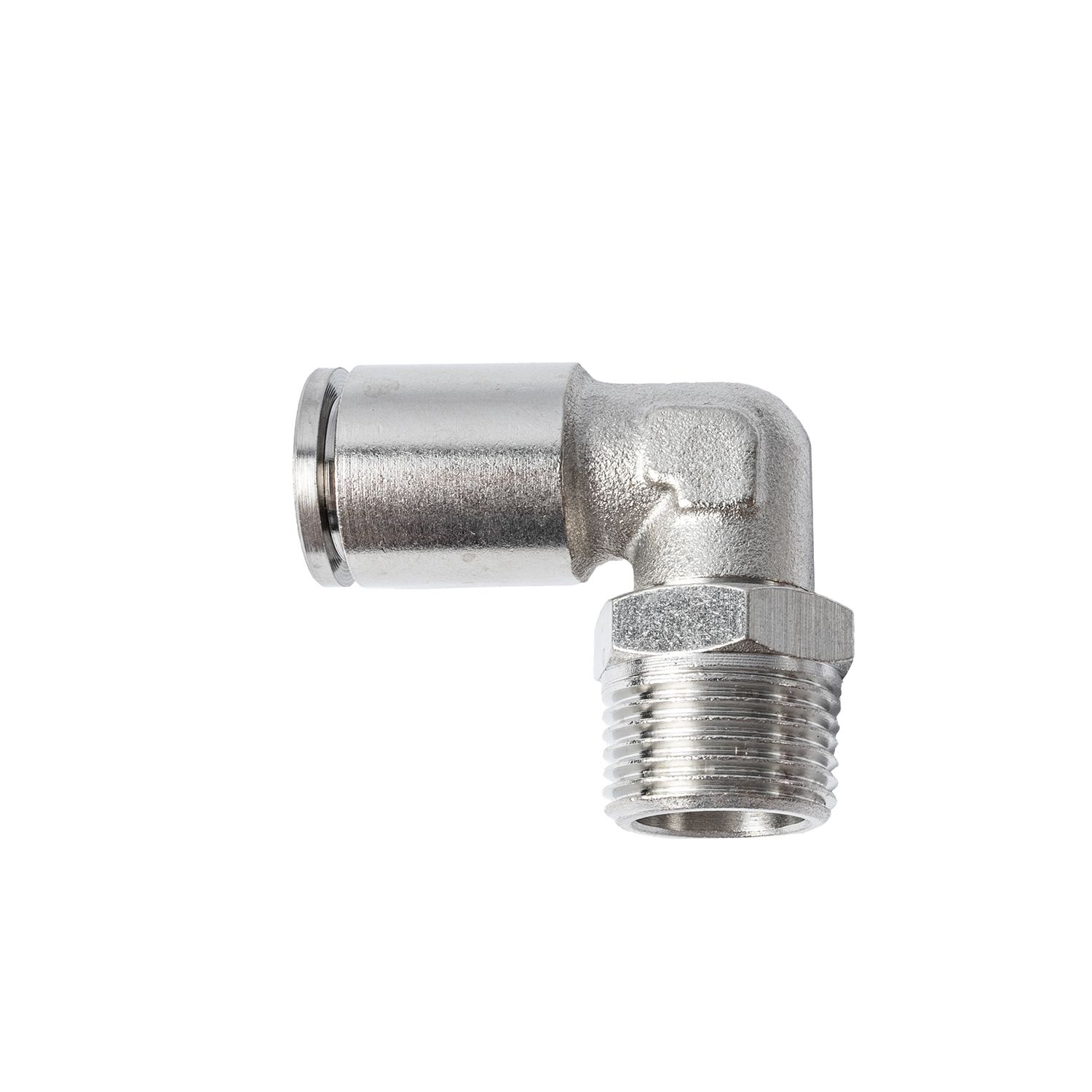 Metal Pu Fitting Elbow 10mm 3/8' M